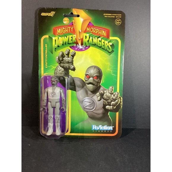 Power Rangers Z PUTTY PATROLLER Super 7 ReAction Figures New in Package - Picture 1 of 2